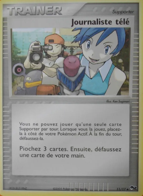 Journaliste télé